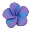 Handmade Polymer Clay Beads, Flower 24mm Hole:2mm, Sold by Bag 