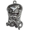 Jewelry Findings, CCB Plastic Pendant Antique Silver, 25x47mm, Hole:4mm, Sold by PC