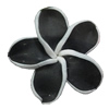 Handmade Polymer Clay Beads, Flower 40mm Hole:2mm, Sold by Bag 