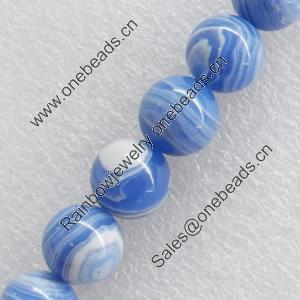 Malachite Beads，Round, 4mm, Hole:Approx 1mm, Sold per 16-inch Strand