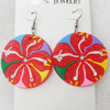 Silicon Rubber Fashionable Earring, 40x60mm, Sold by Dozen