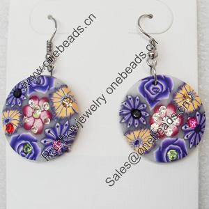 Pottery Clay Earring, Sold by Dozen