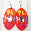 Silicon Rubber Fashionable Earring, Sold by Dozen