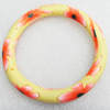 Pottery Clay Bracelet, width approx:12mm, Outer diameter about:6-inch, Sold by PC