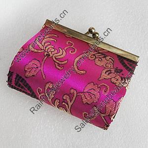 Fashion Jewelry Bag, About:103x75x45mm, Sold by PC