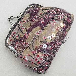 Fashion Jewelry Bag, About:125x85mm, Sold by PC