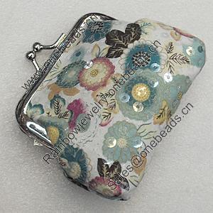 Fashion Jewelry Bag, About:125x85mm, Sold by PC