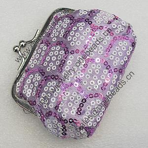 Fashion Jewelry Bag, About:125x85mm, Sold by PC