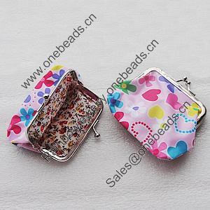 Fashion Jewelry Bag, About:95x73mm, Sold by PC