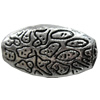Antique Silver Plastic Beads, 27x14mm, Hole:Approx 1.5mm, Sold by Bag