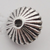 Beads Zinc Alloy Jewelry Findings Lead-free, 5x7.5mm Hole:1mm, Sold by Bag 