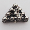 Beads Zinc Alloy Jewelry Findings Lead-free, 7x10mm Hole:1mm, Sold by Bag 