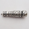 Beads Zinc Alloy Jewelry Findings Lead-free, 22x5mm Hole:1mm, Sold by Bag 