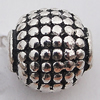 Beads Zinc Alloy Jewelry Findings Lead-free, 8.5x8mm Hole:1.5mm, Sold by Bag 