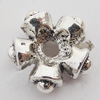 Beads Zinc Alloy Jewelry Findings Lead-free, 11mm Hole:1.5mm, Sold by Bag 