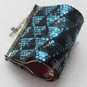 Fashion Jewelry Bag, About:83x66x40mm, Sold by PC