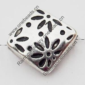Beads Zinc Alloy Jewelry Findings Lead-free, 9mm Hole:1mm, Sold by Bag 