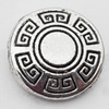 Beads Zinc Alloy Jewelry Findings Lead-free, 13mm Hole:1mm, Sold by Bag 