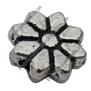 Beads Zinc Alloy Jewelry Findings Lead-free, 9mm Hole:1mm, Sold by Bag 