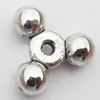 Beads Zinc Alloy Jewelry Findings Lead-free, 11mm Hole:1.5mm, Sold by Bag 