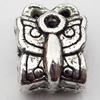 European Style Beads Zinc Alloy Jewelry Findings Lead-free, 10x13mm Hole:5mm, Sold by Bag 