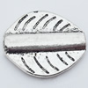 Beads Zinc Alloy Jewelry Findings Lead-free, 19x15mm Hole:1.5mm, Sold by Bag 