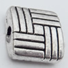 Beads Zinc Alloy Jewelry Findings Lead-free, 7.5mm Hole:1mm, Sold by Bag 