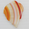 Agate Pendant, 26x38mm, Hole:Approx 1mm, Sold by PC 