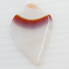 Agate Pendant, 26x38mm, Hole:Approx 1mm, Sold by PC 