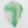 Agate Pendant, 26x38mm, Hole:Approx 1mm, Sold by PC 