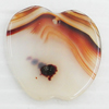 Agate Pendant, 27x25mm, Hole:Approx 1mm, Sold by PC 