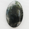 Agate Pendant, Flat Oval, 18x27mm, Hole:Approx 1mm, Sold by PC 