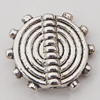 Beads Zinc Alloy Jewelry Findings Lead-free, 8mm Hole:1mm, Sold by Bag 
