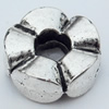 Beads Zinc Alloy Jewelry Findings Lead-free, 12mm Hole:4mm, Sold by Bag 