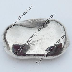 Beads Zinc Alloy Jewelry Findings Lead-free, 12.5x9mm Hole:1mm, Sold by Bag 