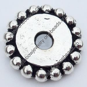 European Style Beads Zinc Alloy Jewelry Findings Lead-free, 18mm Hole:4mm, Sold by Bag 