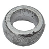 European Style Beads Zinc Alloy Jewelry Findings Lead-free, 7mm Hole:4.5mm, Sold by Bag 