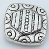 Beads Zinc Alloy Jewelry Findings Lead-free, 13mm Hole:1.5mm, Sold by Bag 