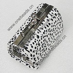 Fashion Jewelry Bag, 67x49x42mm, Sold by PC