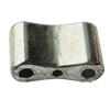 Connectors Zinc Alloy Jewelry Findings Lead-free, 12x8mm Hole:big 2mm small 1mm, Sold by Bag