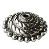 Bead Caps Zinc Alloy Jewelry Findings Lead-free, 27mm Hole:3mm, Sold by Bag