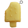 Resin Pendant, ice-cream, 18x30mm, Hole:Approx 2mm, Sold by Bag