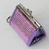 Fashion Jewelry Bag, 61x48x38mm, Sold by PC