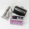 Fashion Jewelry Bag, Mix Color, 86x48x38mm, Sold by PC