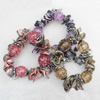 Shell Bracelet, Mix Colour, Length Approx:7.1-inch, Sold by Strand