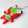 Mobile Decoration, PU Leather, Chain: about 60mm long, Pendant: about 80x112mm, Sold by PC