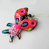 Mobile Decoration, PU Leather, Chain: about 60mm long, Pendant: about 60x90mm, Sold by PC