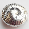 Beads Zinc Alloy Jewelry Findings Lead-free, 10mm Hole:1mm, Sold by Bag