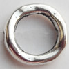 Beads Zinc Alloy Jewelry Findings Lead-free, O:11mm I:7.5mm, Hole:1mm, Sold by Bag