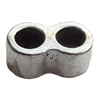 Connectors Zinc Alloy Jewelry Findings Lead-free, 9x17mm Hole:5.5mm, Sold by Bag